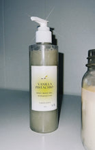 Load image into Gallery viewer, Vanilla Pistachio Hyaluronic Moisture-Boost Gel Body Wash
