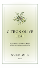 Load image into Gallery viewer, Citron Olive Leaf Room Fragrance Mist
